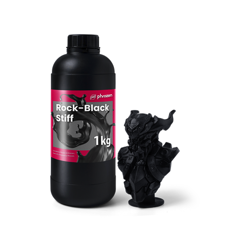 Phrozen Rock-Black Stiff 1 KG UV Reçine